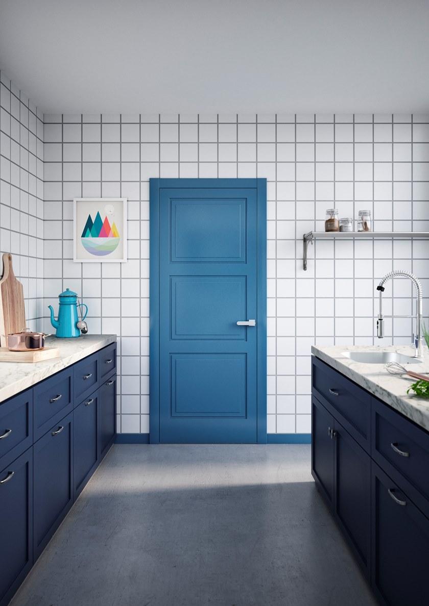 ALBED Распашная лакированная деревянная дверь And sun-id-1432932 - Вид №2