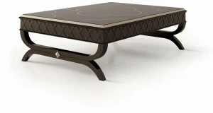 Carpanese Home Низкий деревянный журнальный столик Heritage 6330