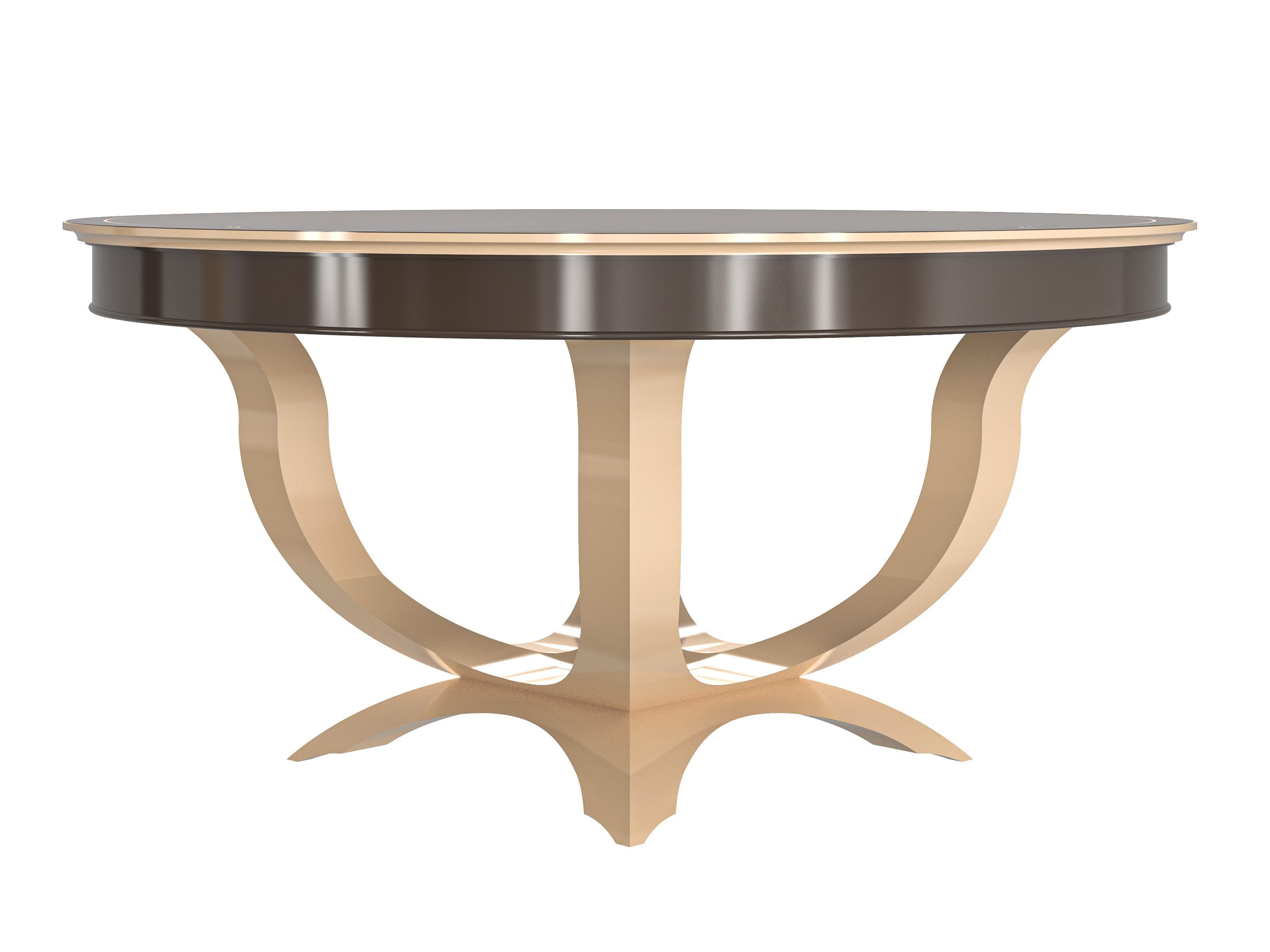 Круглый стол из бука Modenese Luxury Interiors ELEGANCE ARCH-00125277 - Вид №1