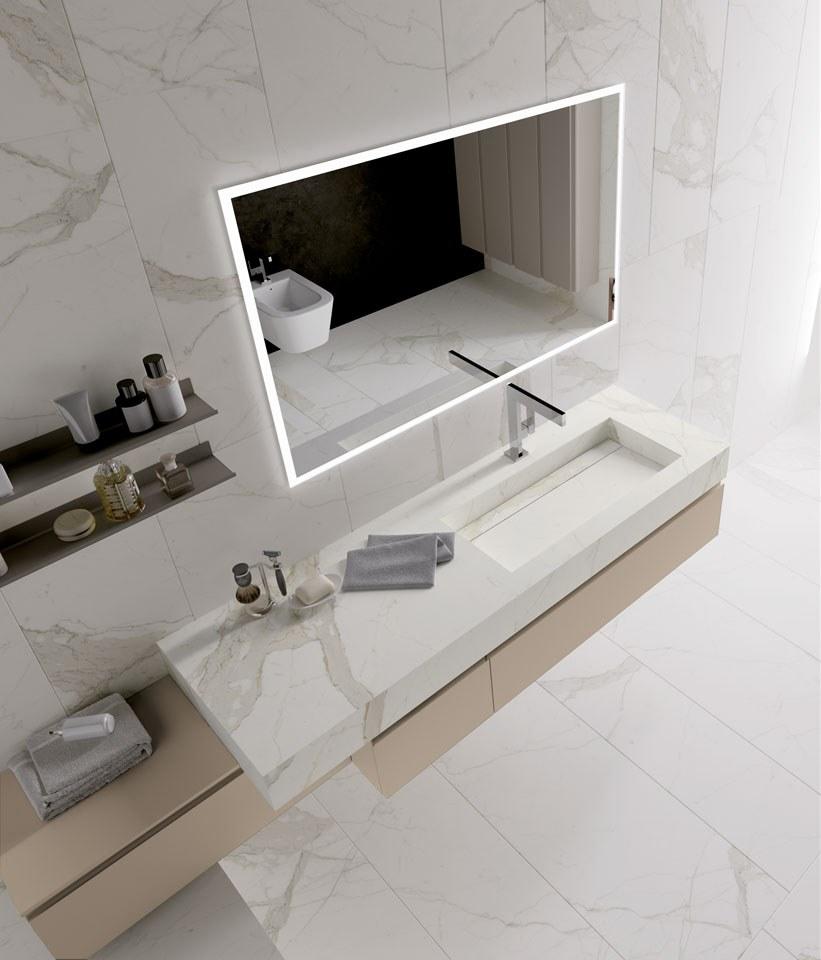 Archeda Тумба под умывальник из лакированной древесины с зеркалом Gola sun-id-1406118 - Вид №1