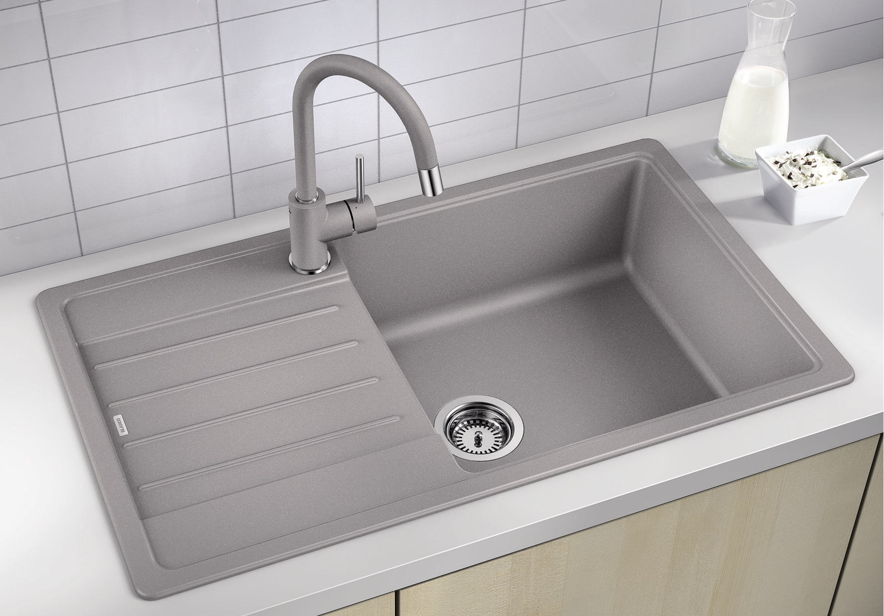 523326 Кухонная мойка Blanco Legra XL 6 S антрацит  Blanco Legra Антрацит