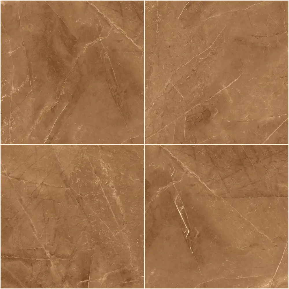 Керамогранит Elegant Armani Gold 60x60 см 1.44 м² цвет коричневый Santreyd STLM-2198683 - Вид №1