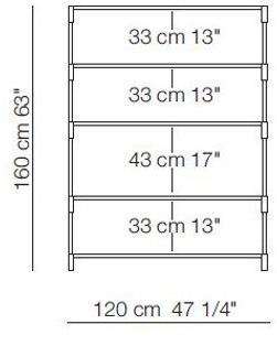 arflex Книжный шкаф из дерева Match sun-id-1402736 - Вид №10