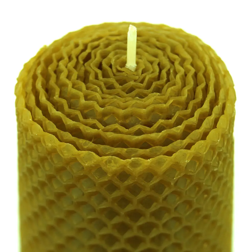 Свеча вощинная цилиндр натуральная 6x26 см EVIS STLM-2034117 - Вид №1