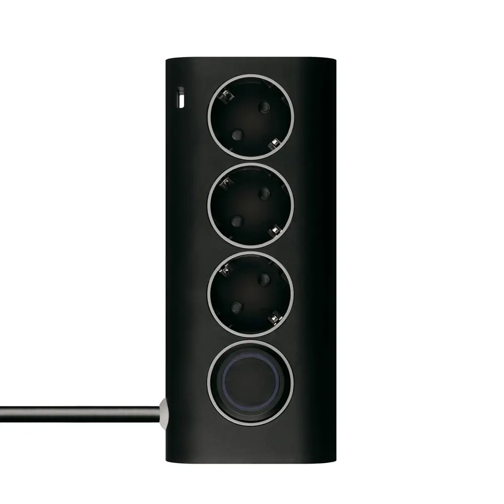 Сетевой фильтр Rombica Neo WC3 3 розетки с заземлением 3x1.5 мм 1.5 м 3500 Вт цвет черный 83401440 STLM-2053080 