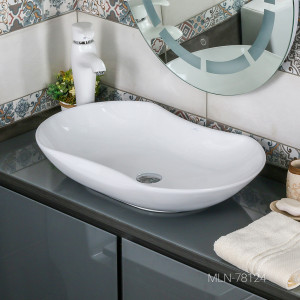 Накладная раковина melana mln-78124