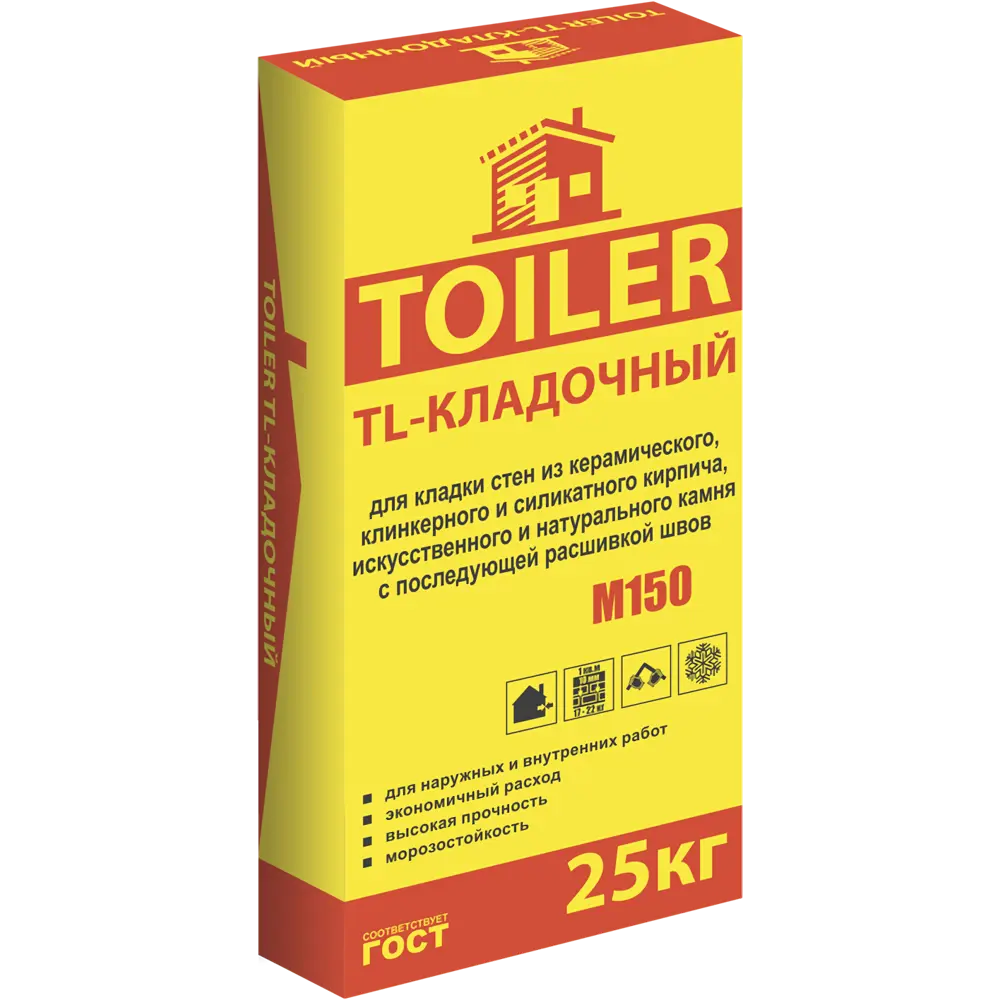 Цветная кладочная смесь Toiler M150 TL белый 25 кг STLM-2020228