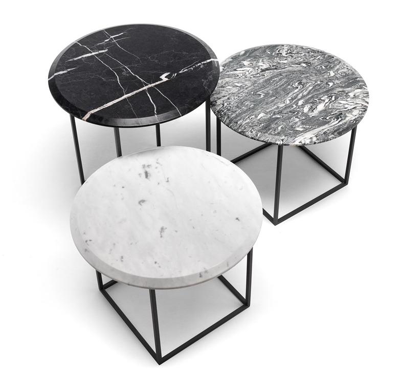 EPÒNIMO Круглый журнальный столик из мрамора  Mt 001/002  - Вид №2