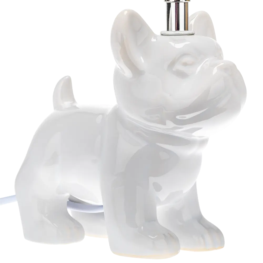 Настольная лампа Бульдог 52703 9, цвет белый Santreyd STLM-2173709 - Вид №7