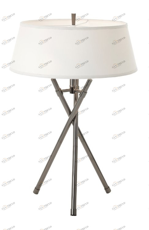 Настольная лампа Tabor от RVAstley 50008 RVASTLEY ИНТЕРЬЕРНЫЕ 062090 Белый;серебро 