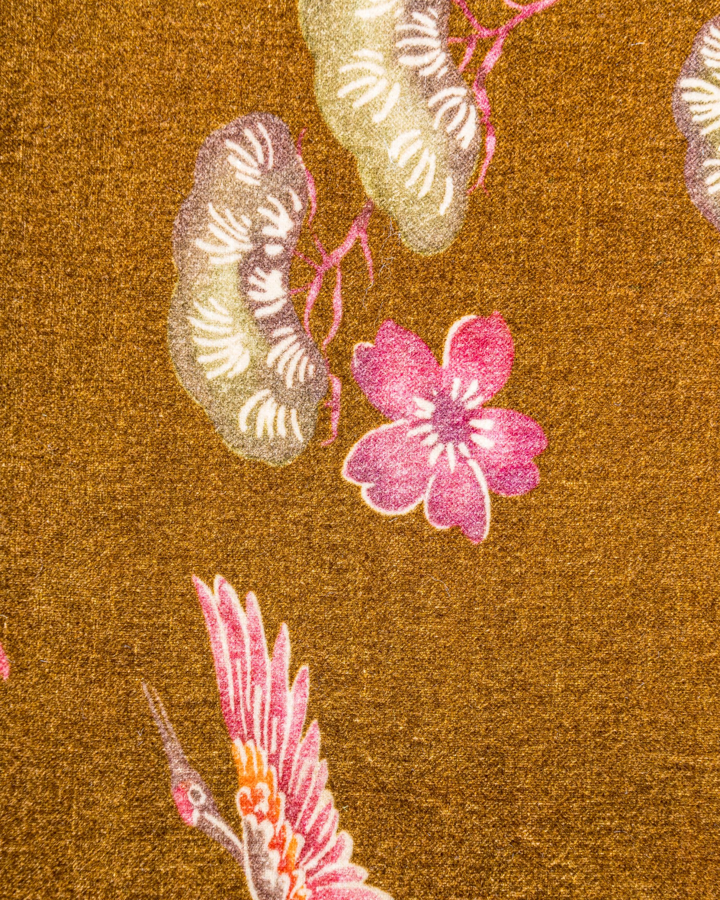 Хлопчатобумажная и льняная ткань с цветочным рисунком The House of Lyria FOSTER ARCH-00049851 - Вид №4