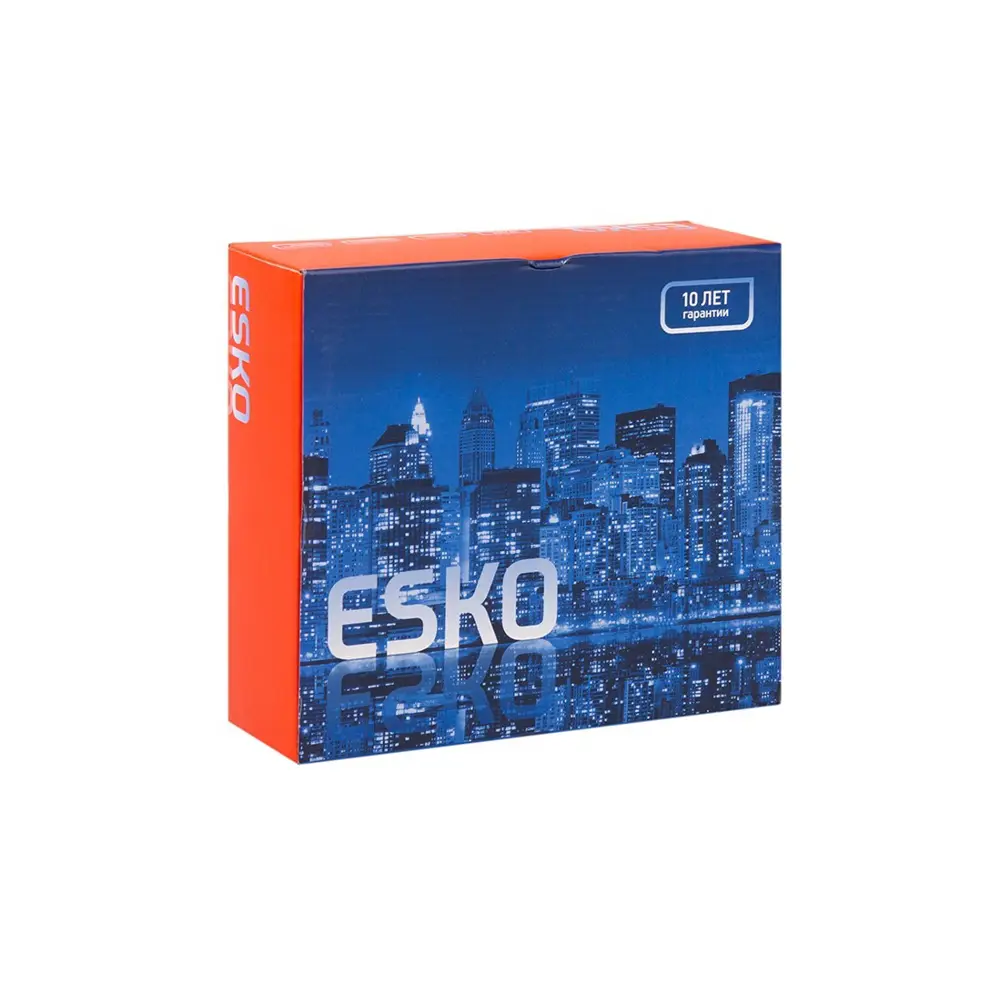 Смеситель для раковины Esko К26В2 двухвентильный цвет черный STLM-2152384 - Вид №2