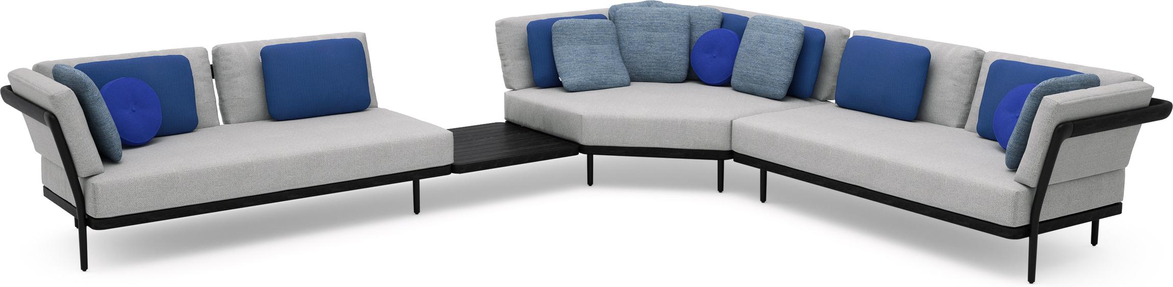 MNST1210 Concept 1 teak nero черный Manutti Flex - Вид №2