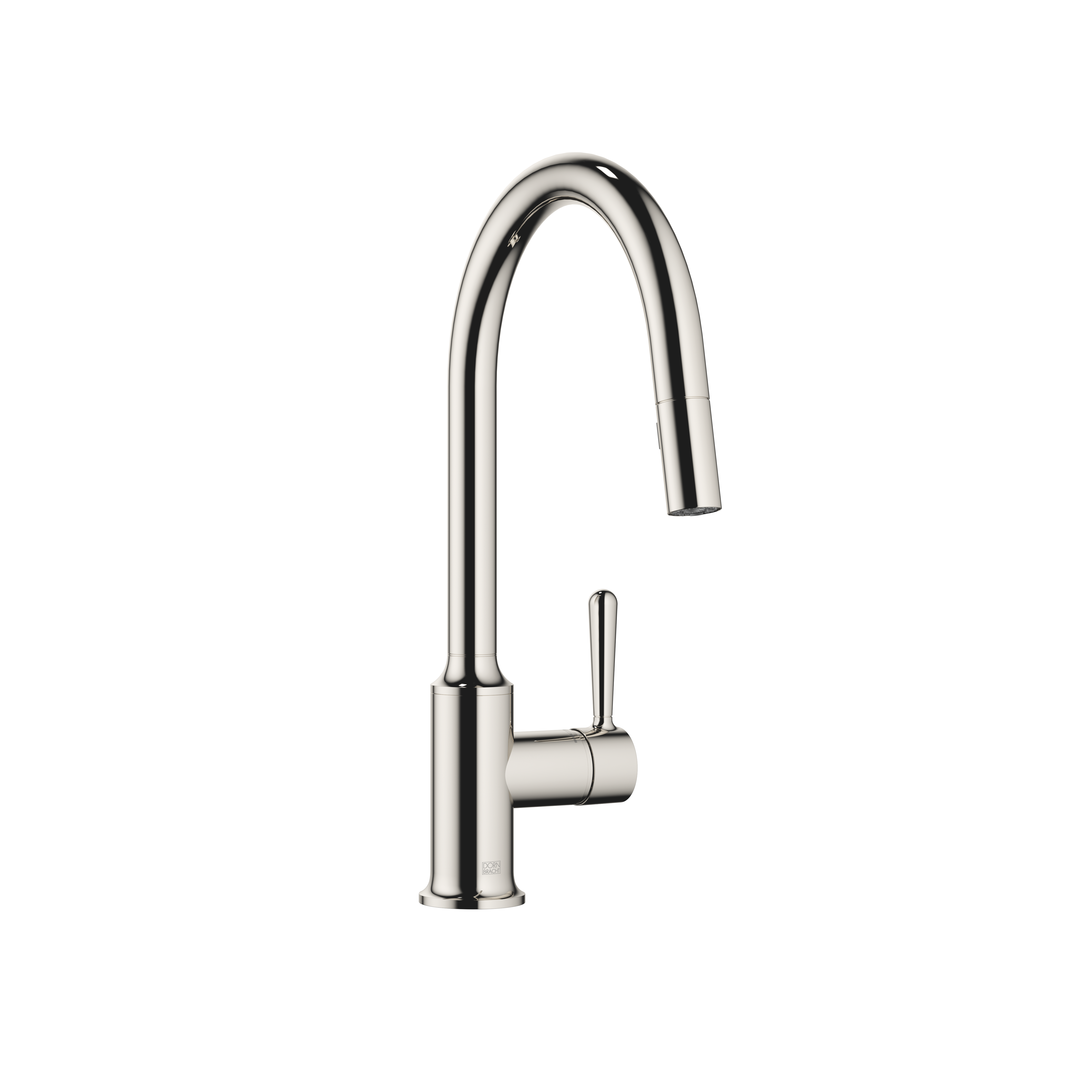 VAIA Смеситель однорычажный Поворотный с функцией струи - Платиновый DornBracht 33870809-08