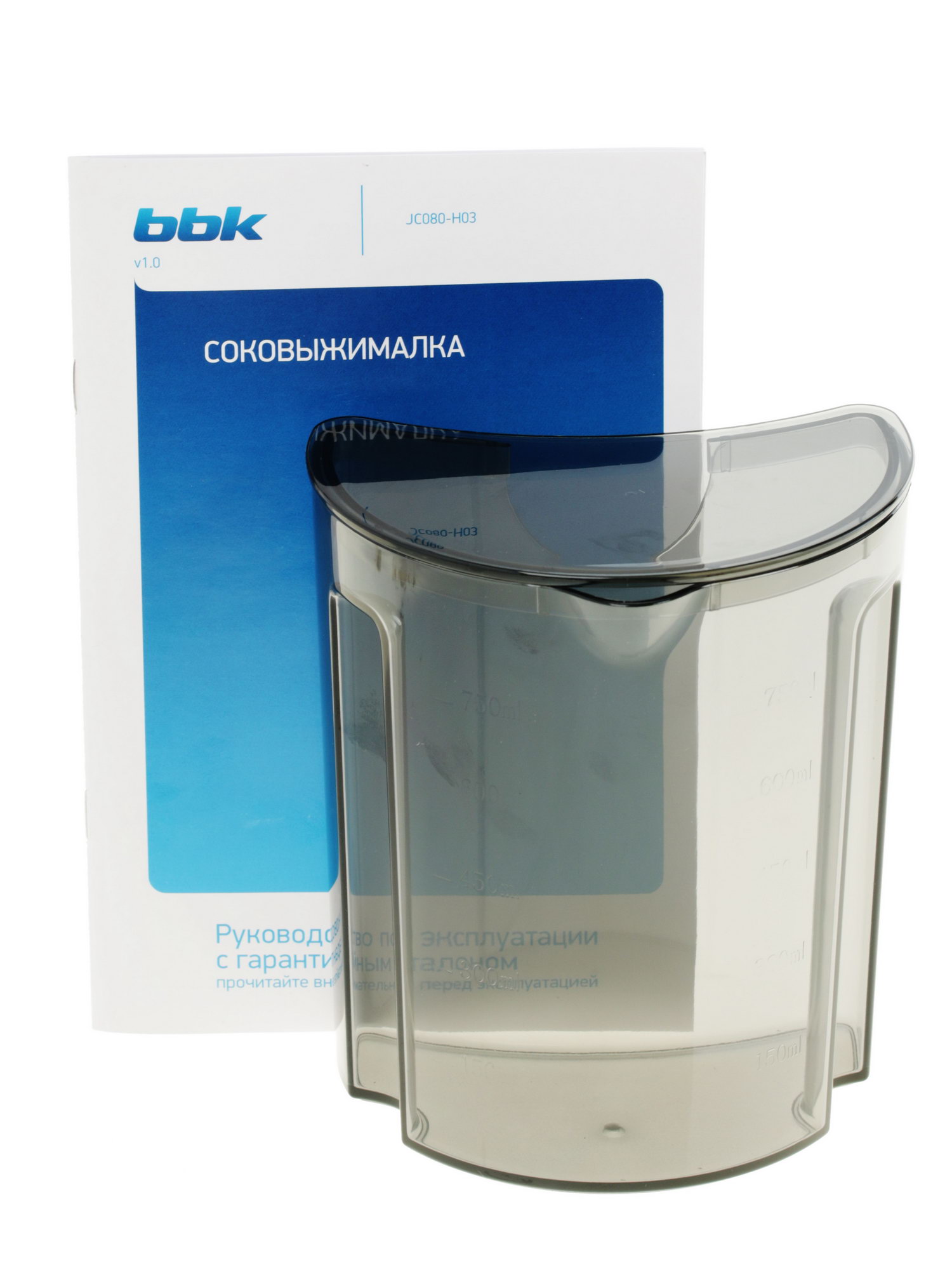 1084343 Соковыжималка электрическая BBK JC080-H03 черный STDN-0098693 - Вид №8