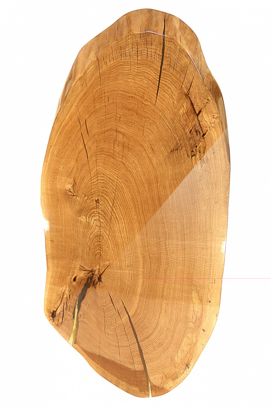 Журнальный столик дизайнерский деревянный 120 см Kora PUSHA PUSHA 062912 Бежевый  - Вид №1