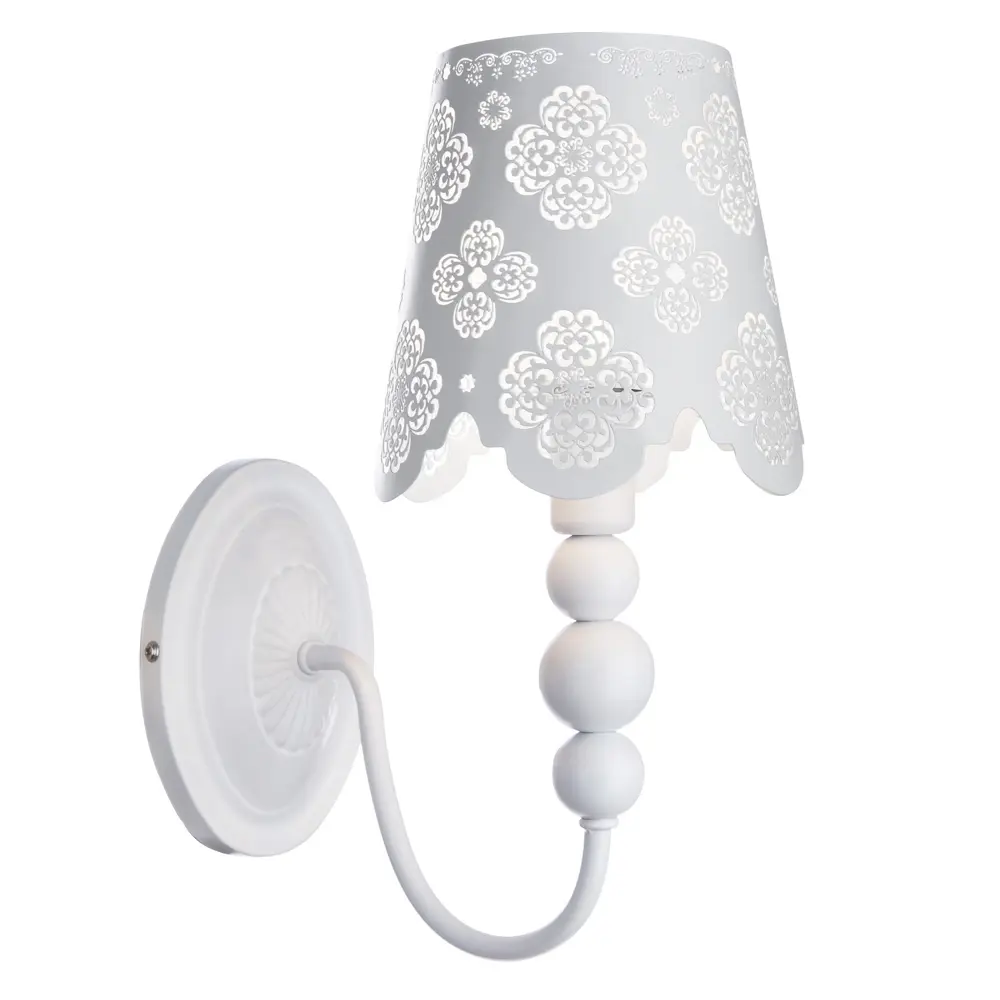 Бра Maestro 1xE14x40 Вт, металл, цвет белый Arte Lamp STLM-2059555