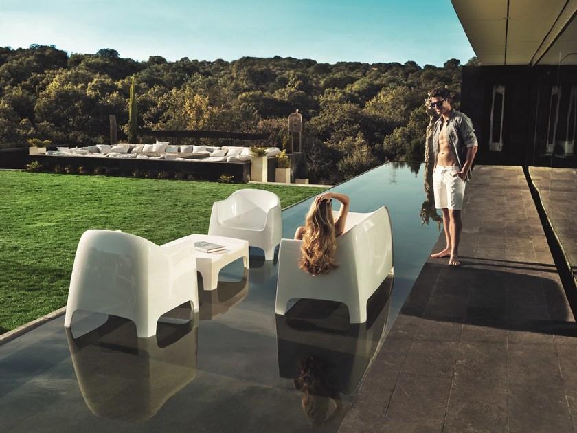 VONDOM Садовый столик низкий прямоугольный Solid sun-id-1492061 - Вид №4