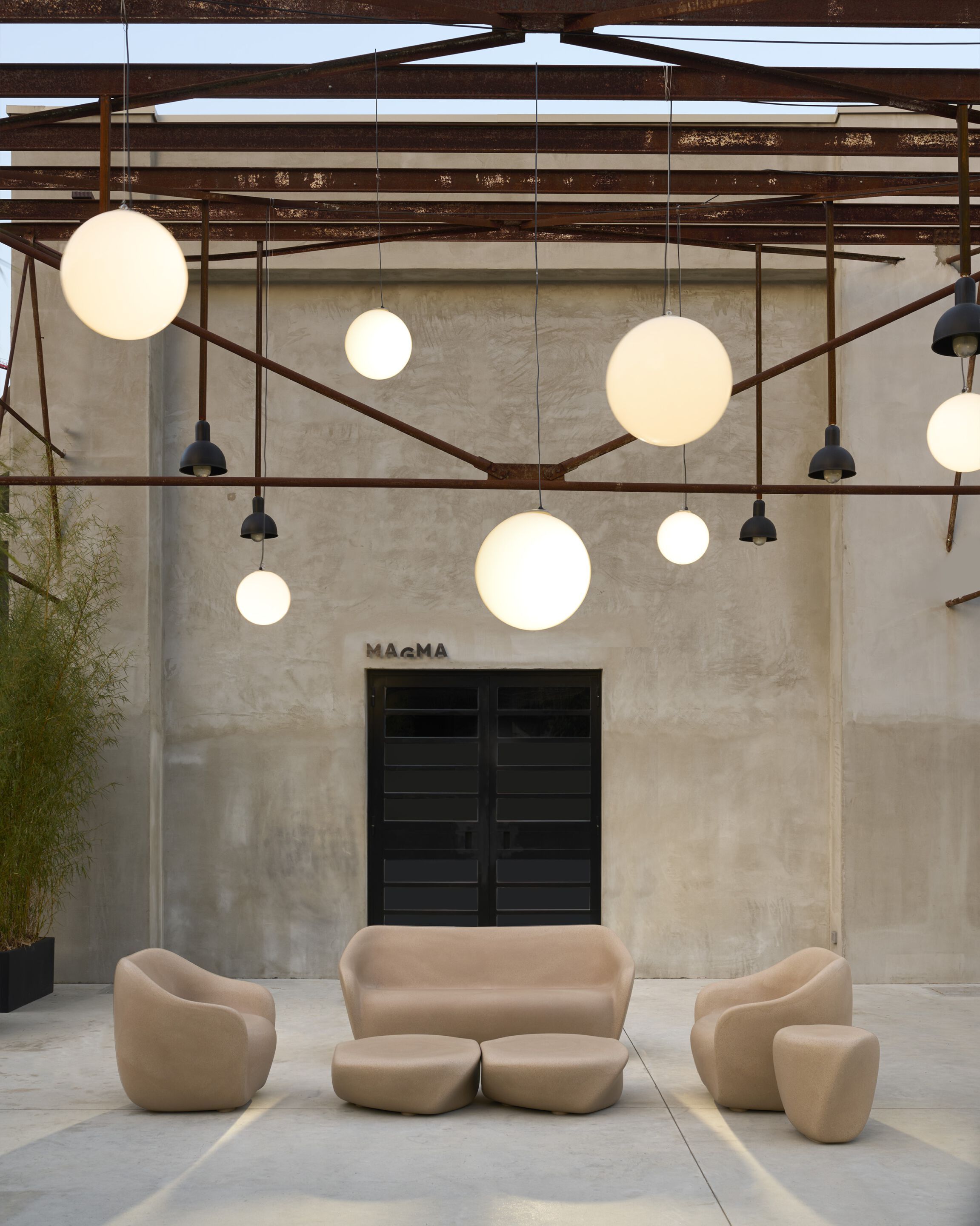 2-местный полиэтиленовый садовый диван SLIDE Reborn ARCH-00015519 - Вид №3