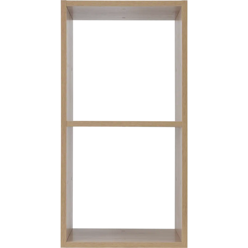 Стеллаж Spaceo KUB 2 секции 36x70.5x31.7 см ЛДСП цвет гикори джексон STLM-2203744 - Вид №4