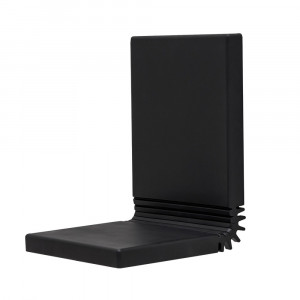 EVTKTYNEVER Life Design Выдвижное сиденье для душа в матовом черном и белом матовом цвете - Tuck Type  Черный