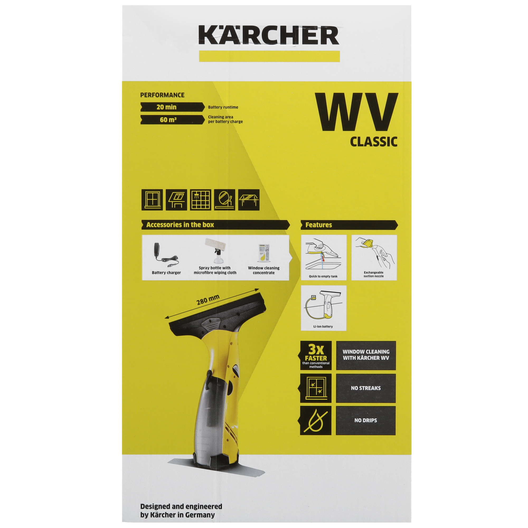 5450575 Стеклоочиститель Karcher WV Classic STDN-0113478 - Вид №7
