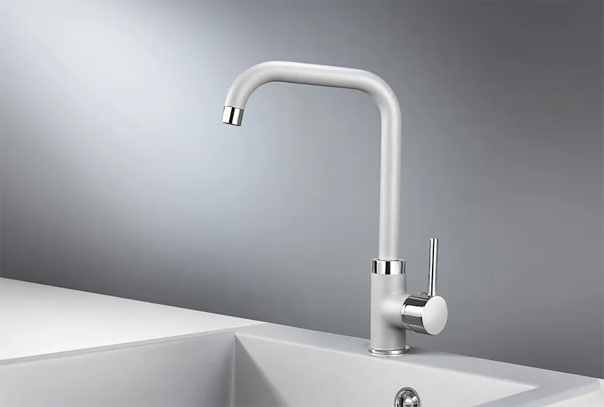 0041, АЛЮМИНИУМ, СМЕСИТЕЛЬ КУХОННЫЙ GRANULA 41-ST77