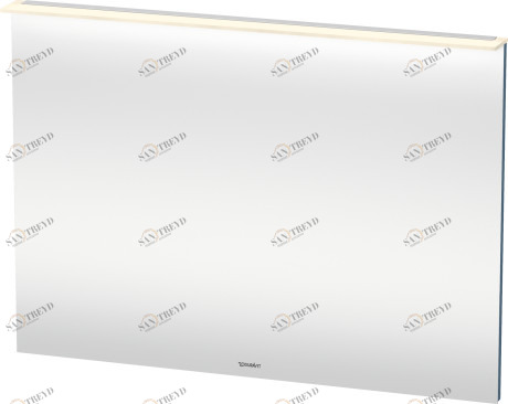 XL749704747 Зеркало изменяемой ширины с подсветкой X-Large #XL7497 1201-1800 x 36/105 мм Каменно-синий глянцевый лак Duravit