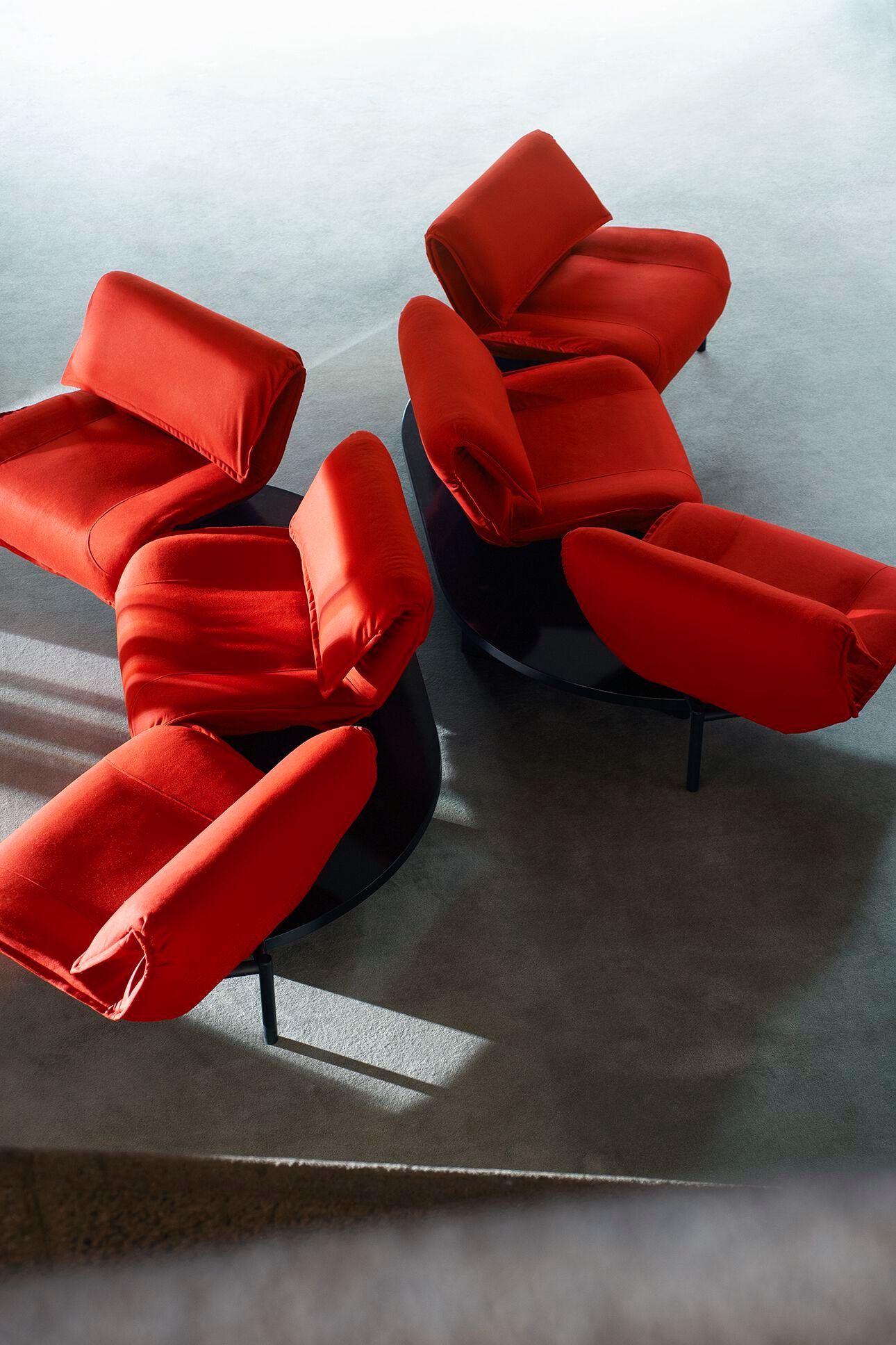 Шерстяная однотонная ткань Dedar QUENEAU ARCH-00125218 - Вид №1