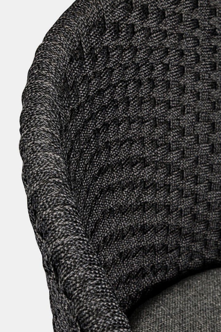 Высокий веревочный садовый стул с подставкой для ног BIZZOTTO Coachella ARCH-00132618 - Вид №4