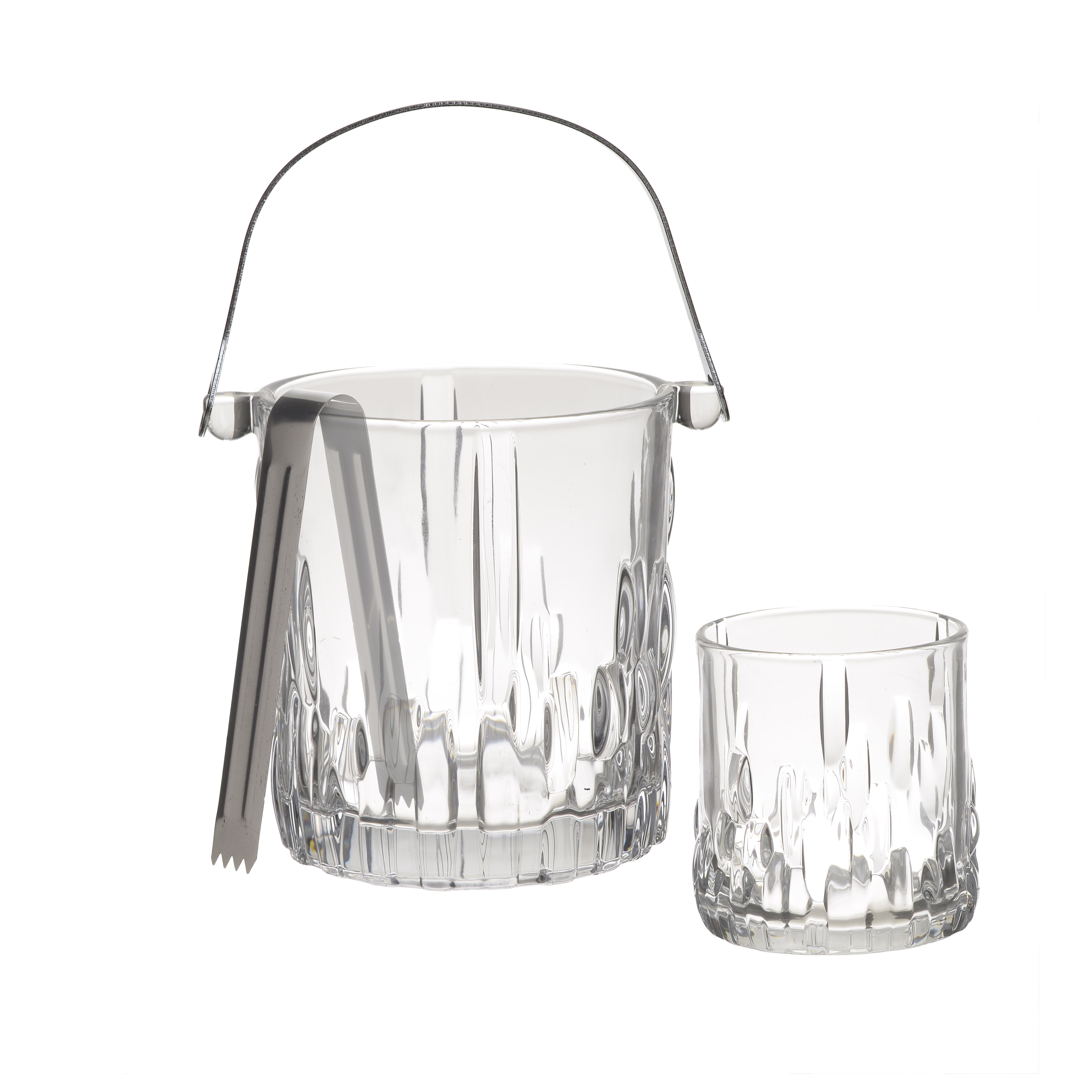 6860504.0027 БОКАЛ, НАБОР 6 ШТ, ВЕДЕРКО И ЩИПЦЫ ДЛЯ ЛЬДА TO4ROOMS  - Вид №1