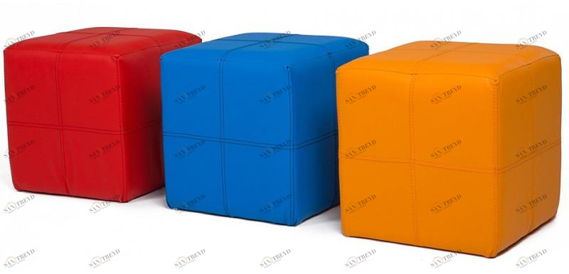 Пуфик ABC-KING квадратный (оранж) 4631147955937