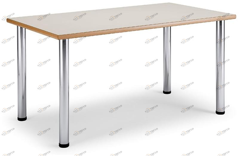 Leyform Прямоугольный стол из ламината и стали Arno 1626