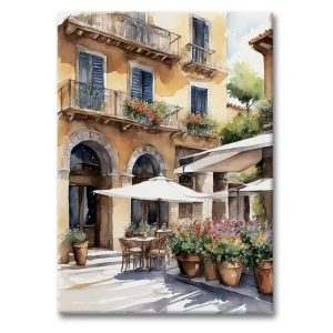 Картина Santreyd «Уютное кафе» 50×70 см для современного интерьера 89394684