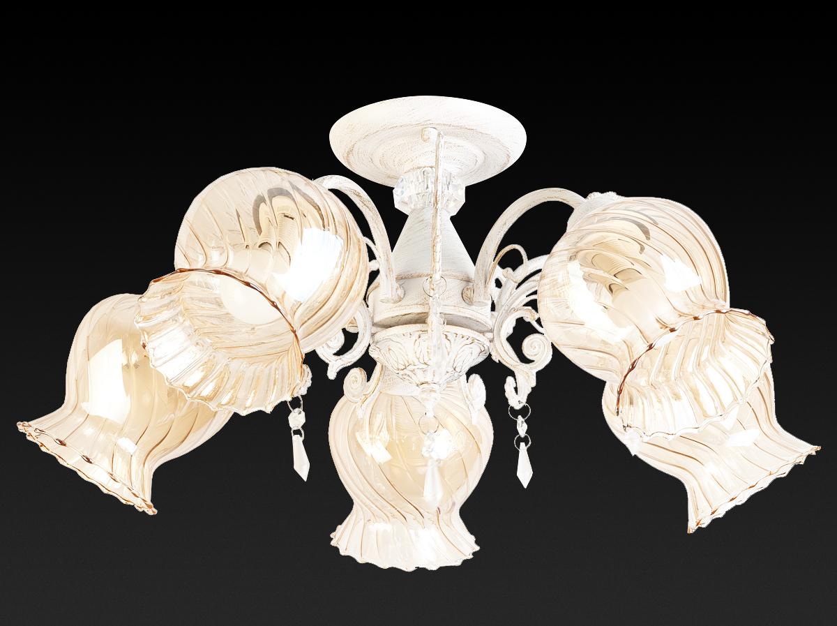 Потолочная люстра Toplight Miranda TL5690D-05WG TOPLIGHT MIRANDA 183564 Коричневый - Вид №1