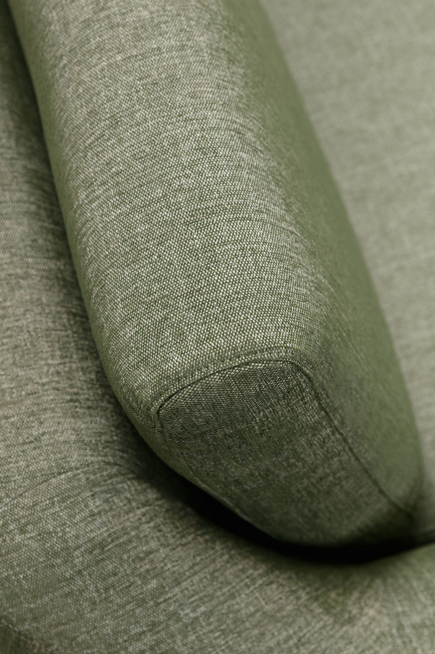 Диван трехместный прямой болотный Agda SITS ДИЗАЙНЕРСКИЕ, AGDA 192440 Зеленый  - Вид №1