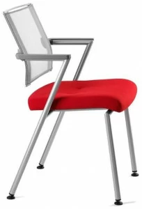 TALIN Мягкое сетчатое кресло с подлокотниками для залов ожидания