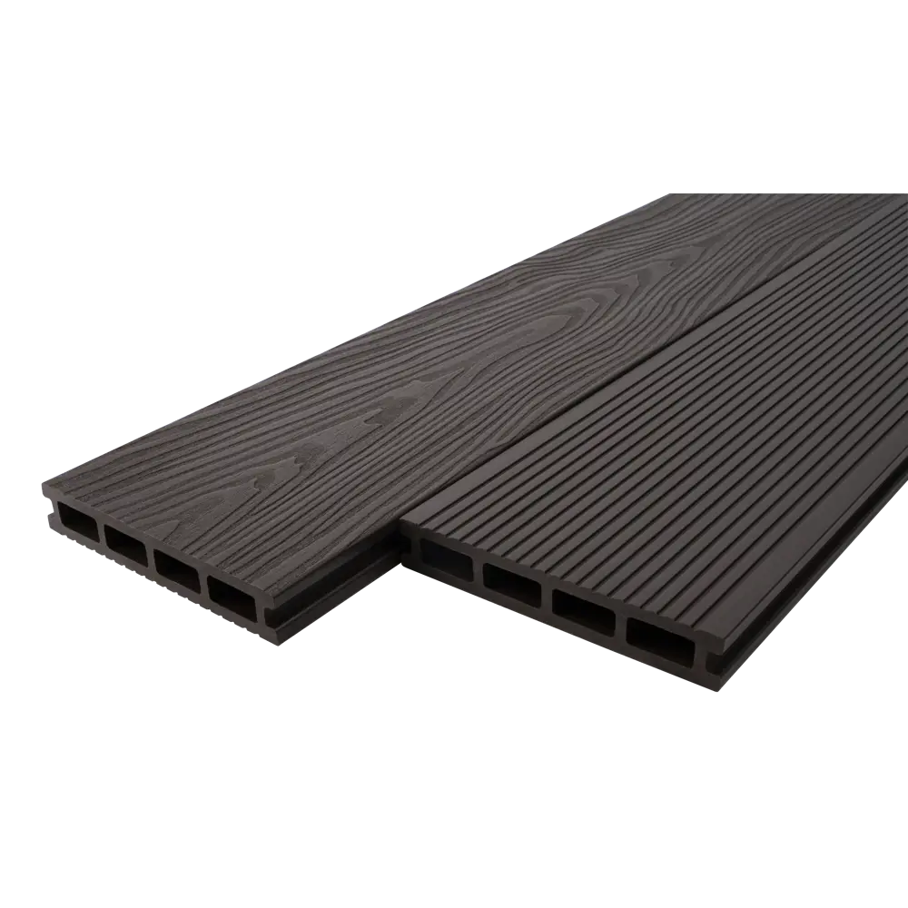 Террасная доска ДПК T-Decks Венге 3000x150x25 мм 89408391 STLM-1566928 - Вид №2