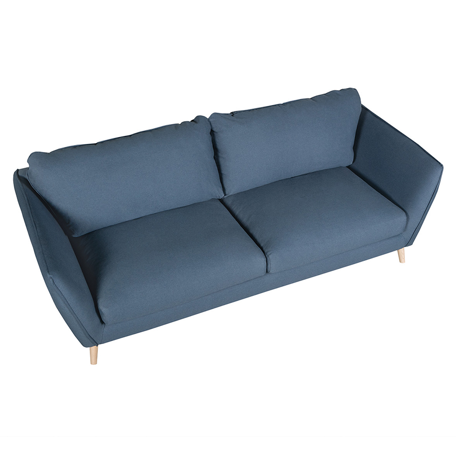 Диван Stella, трехместный, голубой Sits S1648 - Вид №5