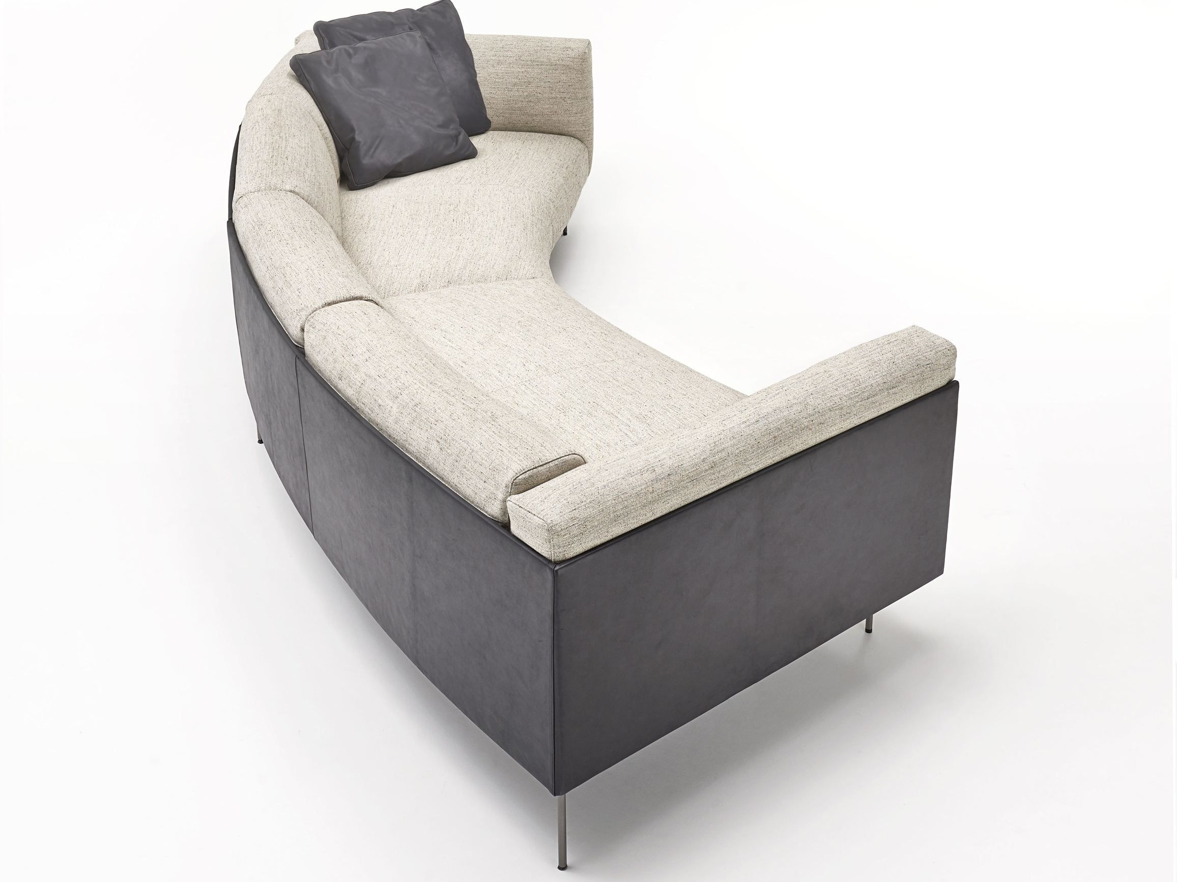 Ткань изогнутый съемный диван Living Divani Rod ARCH-00018168 - Вид №10