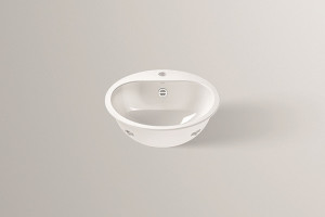 2018000400 Встраиваемая раковина, ew 3.2, белая, для простого ухода Alape серия EW