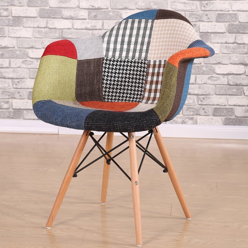 Стул DAW Patchwork 2 TASHOTI ДИЗАЙНЕРСКИЕ, DAW 009995 Красный;разноцветный  - Вид №2