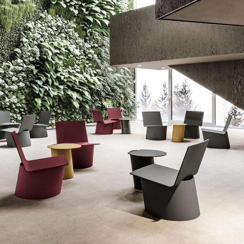 Crassevig Круглый журнальный столик из фанеры Bias sun-id-1383756 - Вид №6