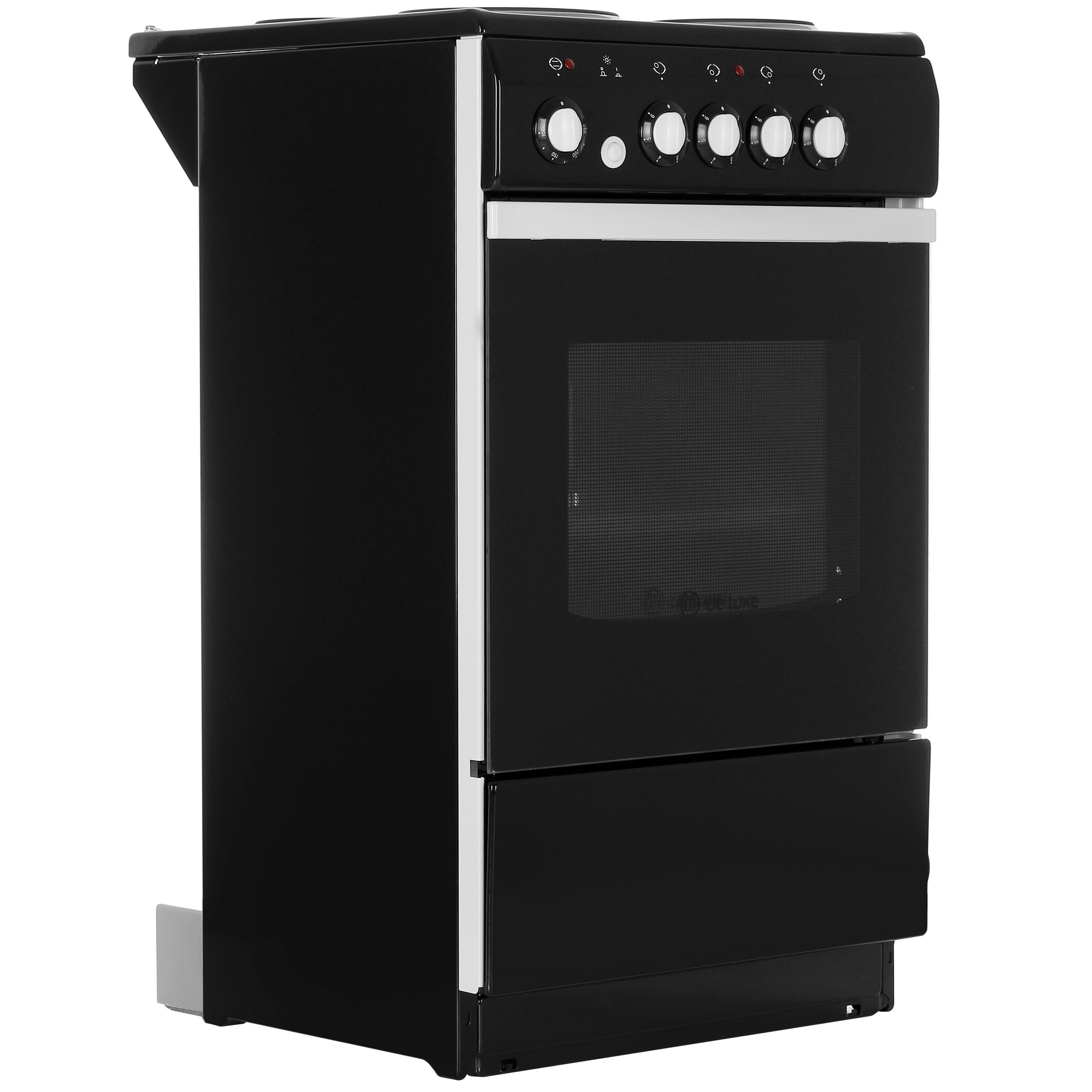 1185571 Электрическая плита De Luxe 5004.12Э черный STDN-0006412 - Вид №1