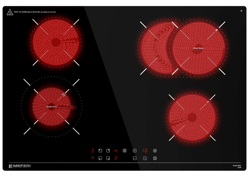 9168763 Электрическая варочная поверхность Meferi MEH754BK ULTRA STDN-0035003 - Вид №1