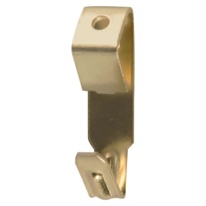 Крюк для картины на 1 гвозде, латунированный, сталь, 10 шт. 14240152 STLM-2059104