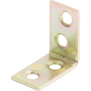 Уголок мебельный KSZ 25x25x14x1.75 желтый цинк