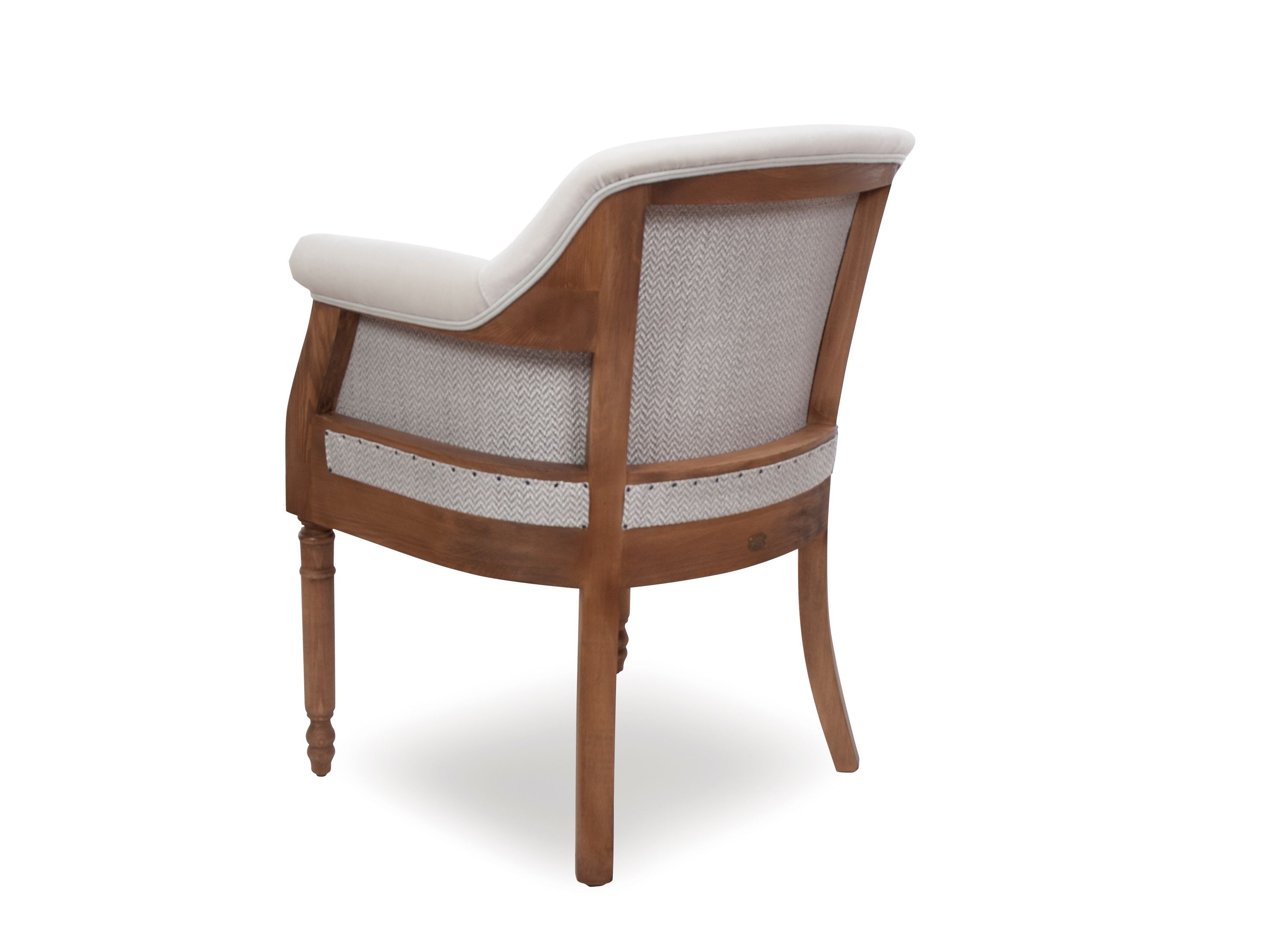 Бархатный стул с подлокотниками CREARTE COLLECTIONS Paris Essence ARCH-00138109 - Вид №6