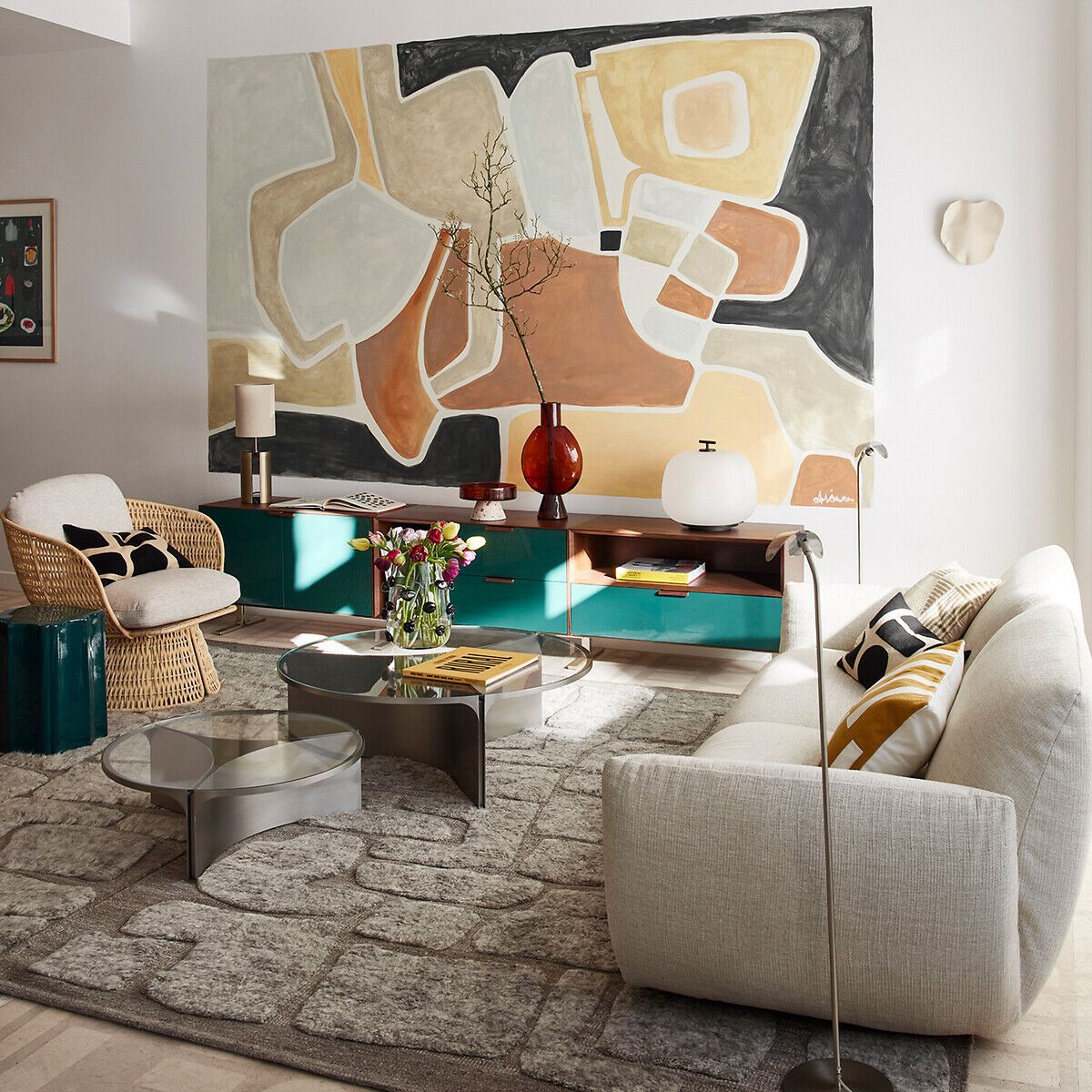 Секционный шкаф из шпона AMPM ALDON ARCH-00132009 - Вид №3