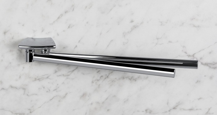 B2813 Полотенцедержатель двойной поворотный COLOMBO LAND Colombo Design - Вид №1